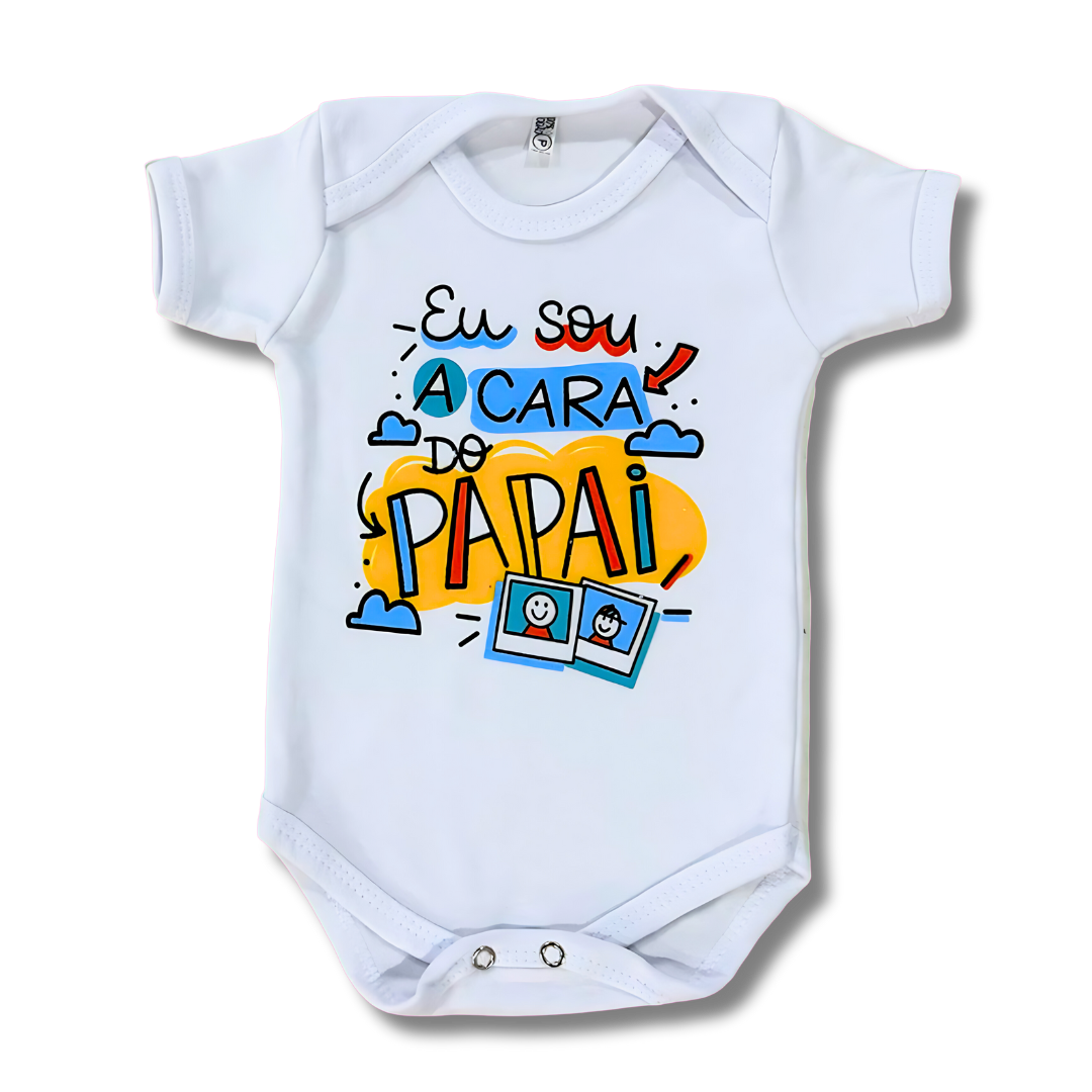 Body Bebê Cara Do Papai