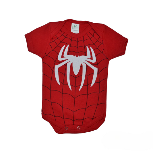 Body Bebê Homem-Aranha