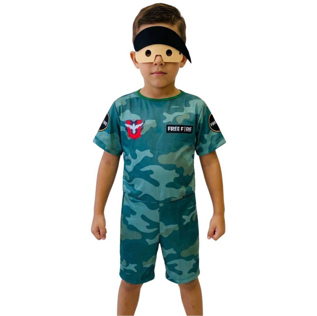Fantasia Infantil Free Fire