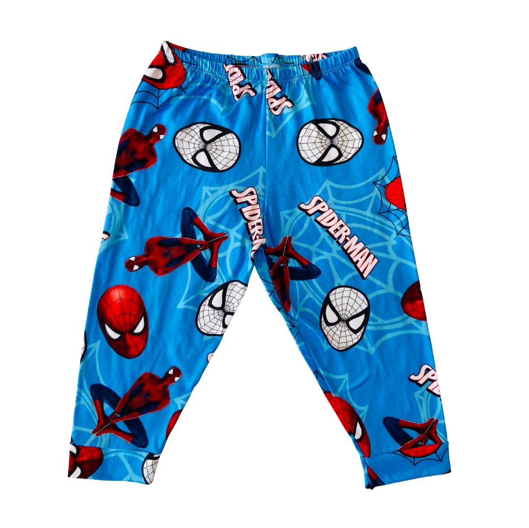 Pijama Infantil Manga Longa Homem-Aranha Teia