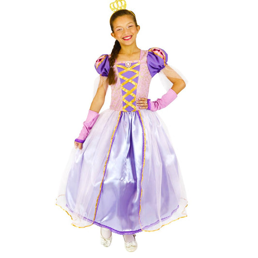 Fantasia Infantil Rapunzel Luxo