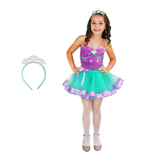 Fantasia Infantil da Sereia Glamour