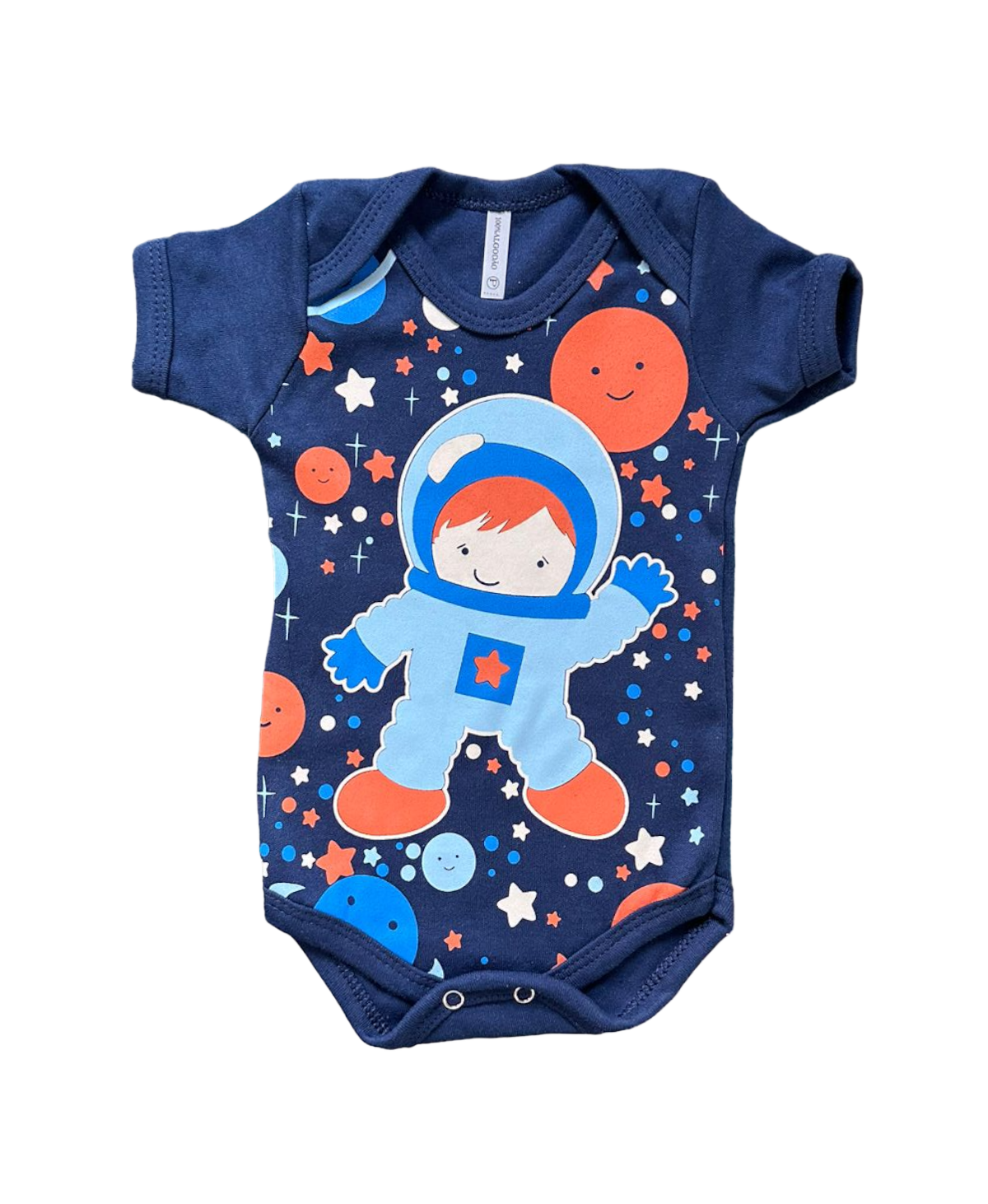 Body Bebê Astronauta