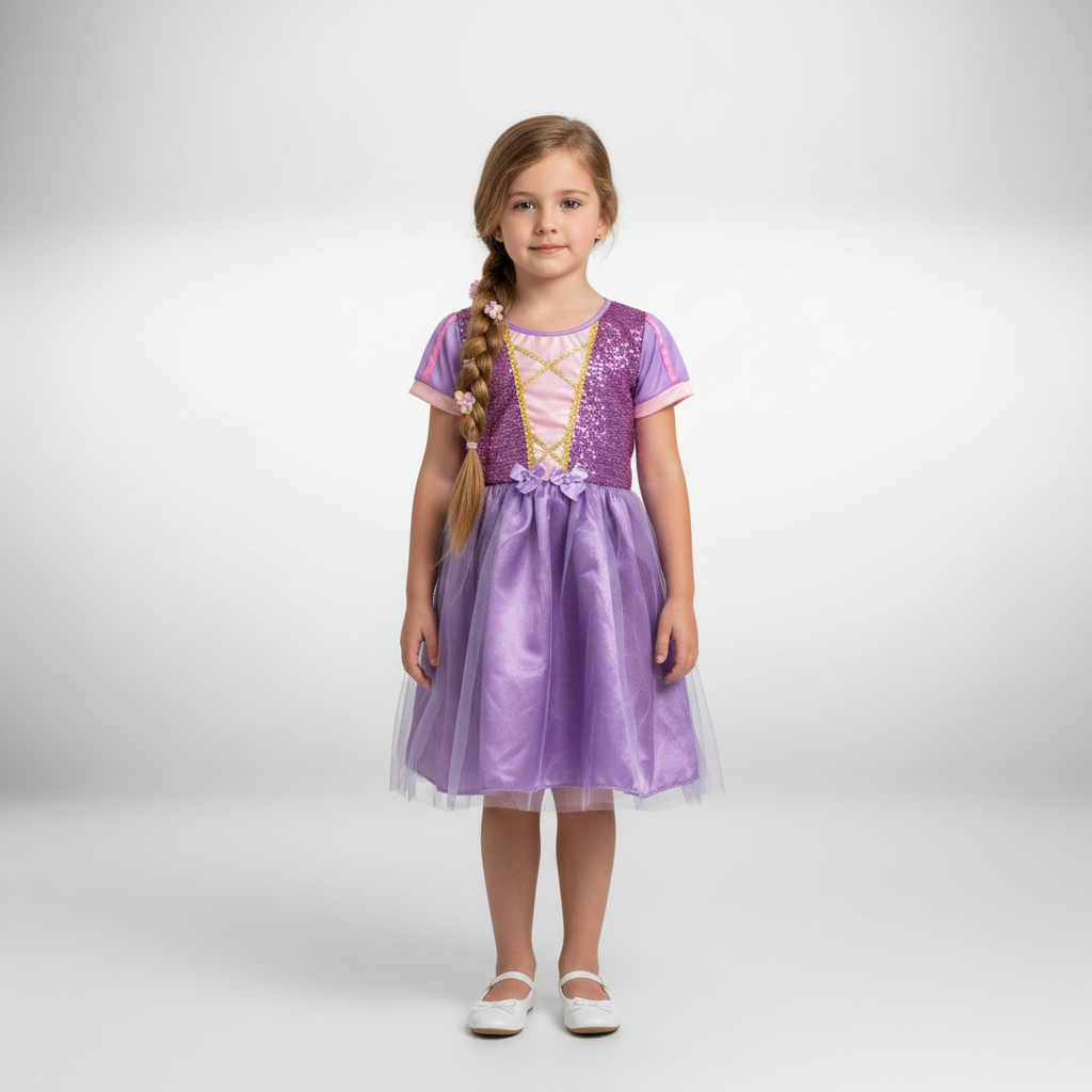 Fantasia Infantil Rapunzel